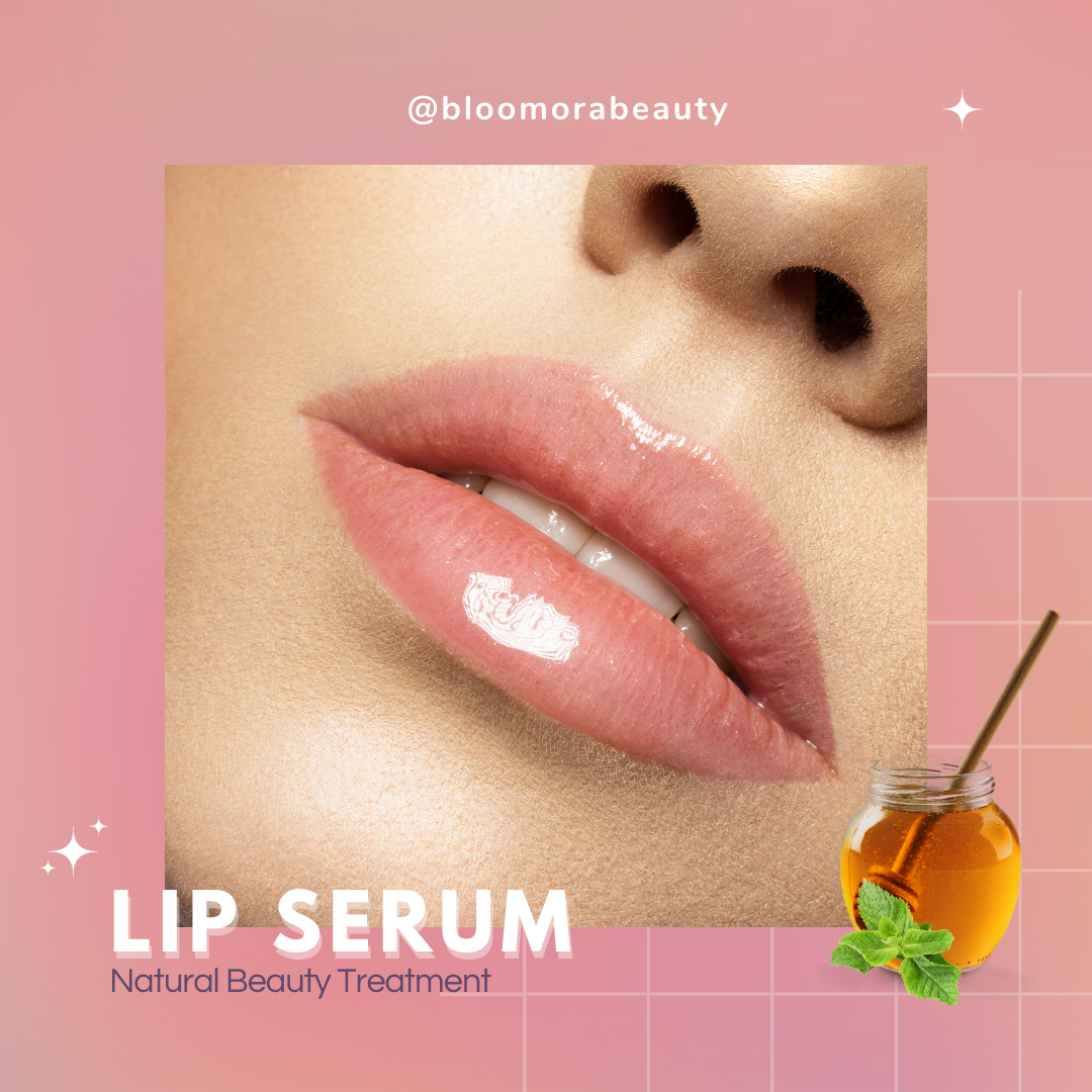 Bloomoran Beauty Lip Serum – Hydrates & Brightens Lips